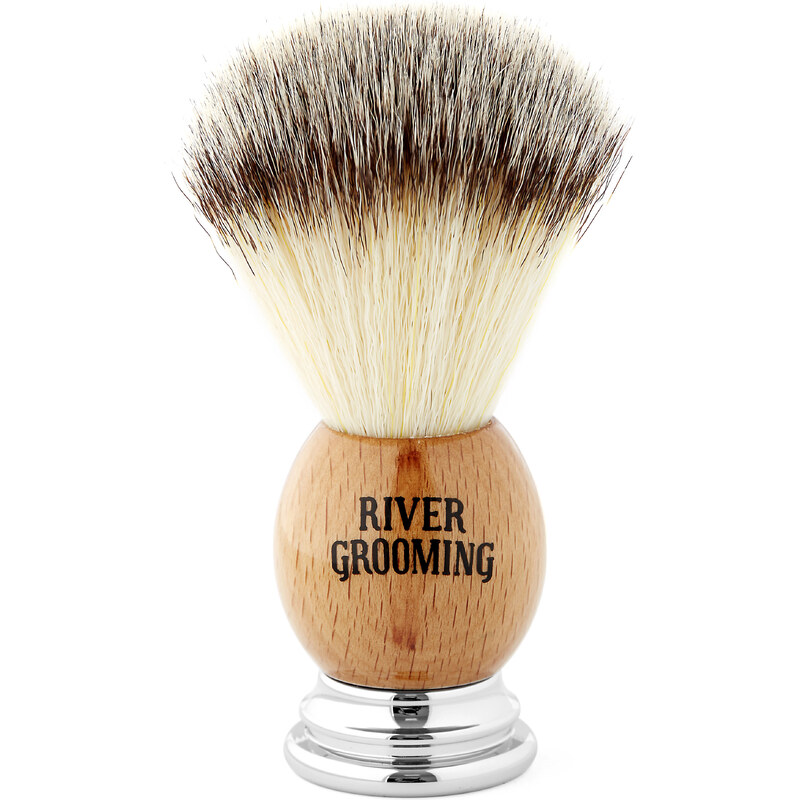 River Grooming Hnědá štětka na holení S5-3-8572
