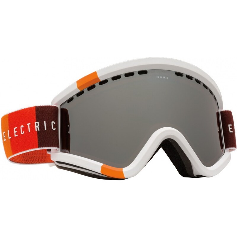 Electric Electric EGV orange blast white/bronze-silver chrome + lens