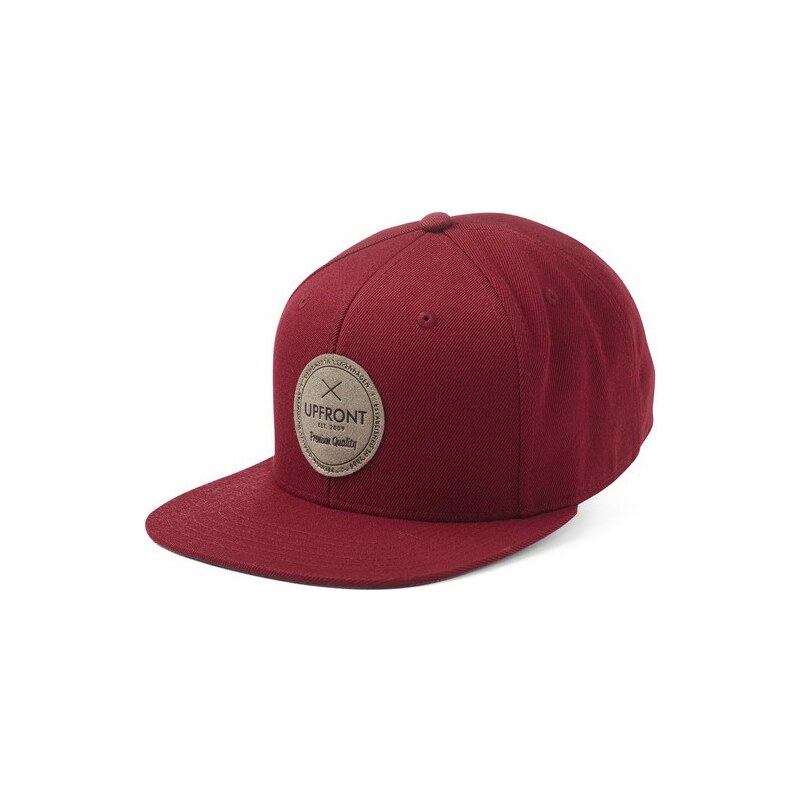 UPFRONT State of WOW Beetroot Snapback bordeaux