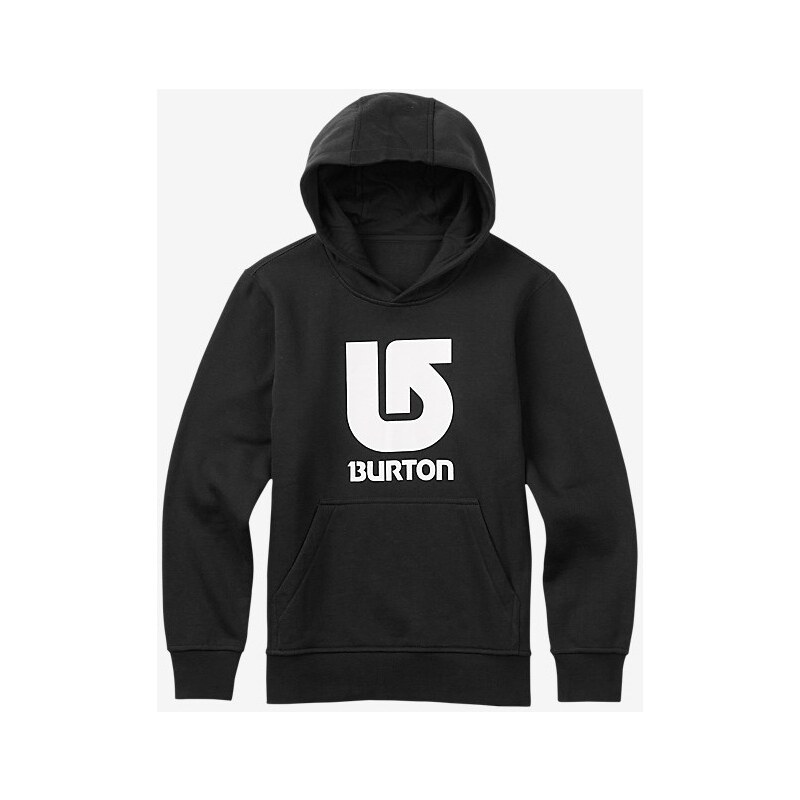 Burton Burton Boys Logo Vert Pullover true black