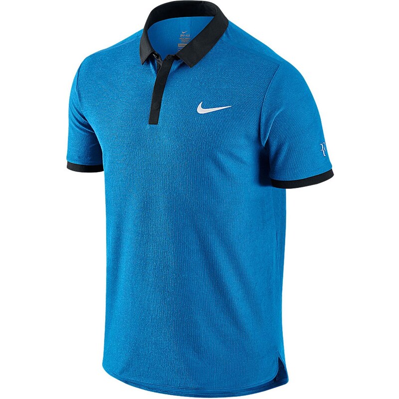 Sportovní polokošile Nike Advance Roger Federer Tennis pán. modrá