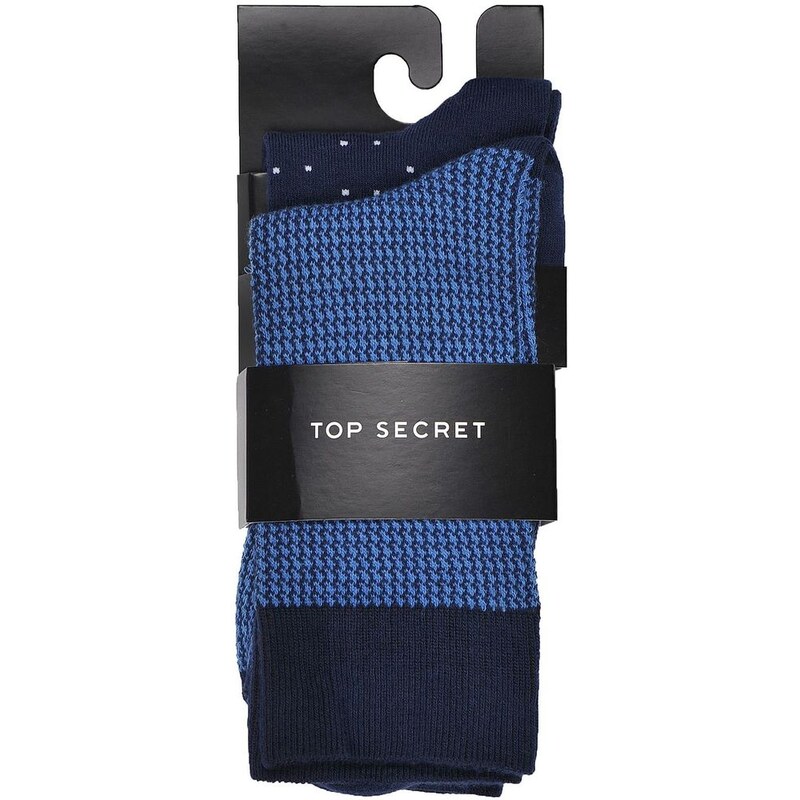 Top Secret Ponožky modrá tmavá