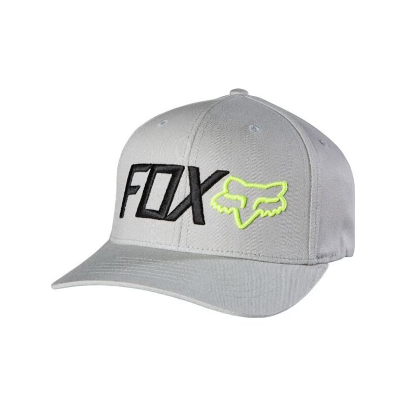 Kšiltovka Fox Scathe flexfit Hat grey S/M