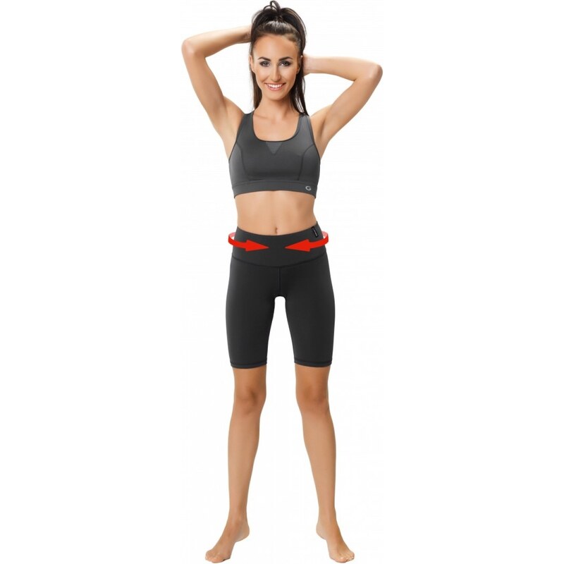 Fitness šortky Slimming shorts - middle