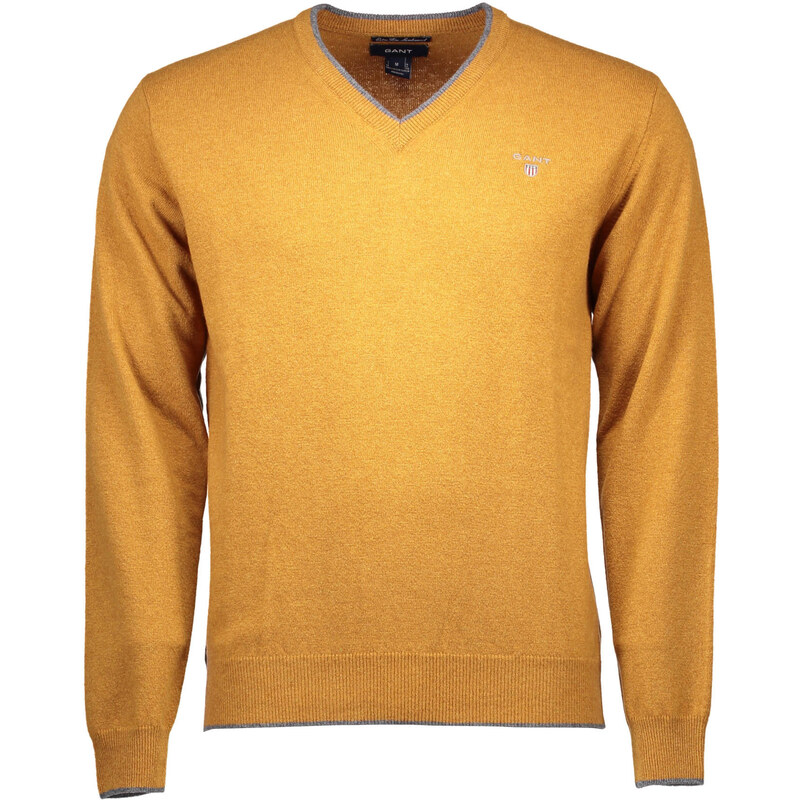 Pánský svetr GANT - XL / Žlutá