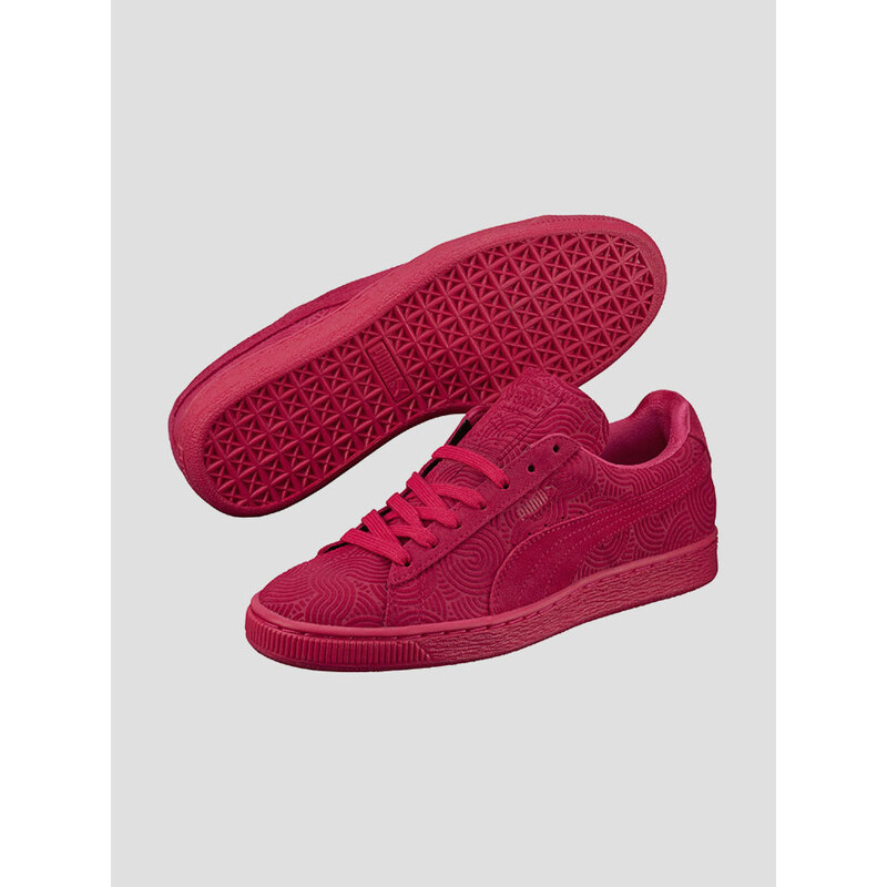 Boty Puma Suede Classic + Colored Wn s rose red-ro