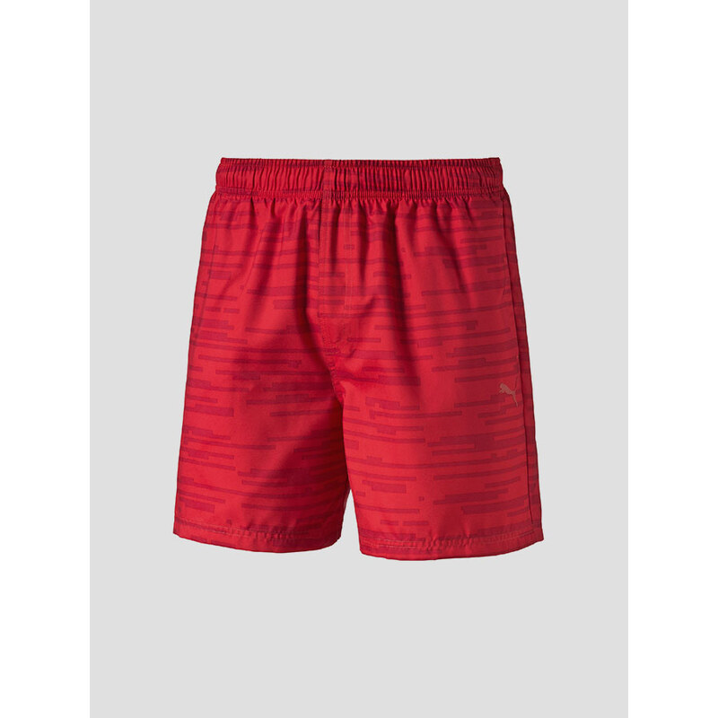 Kraťasy Puma Ferrari Swim Shorts rosso corsa