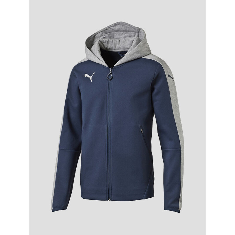 Mikina Puma Veloce Casuals Zip-Thru Hoody dark denim