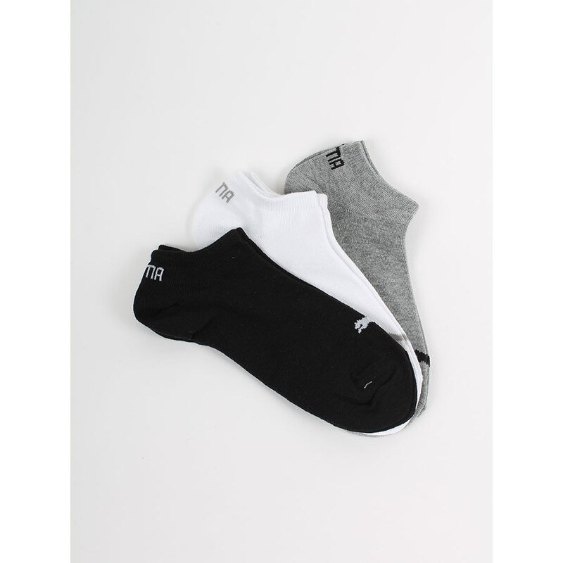 Ponožky Puma Invisible Sneaker 3 Pair grey