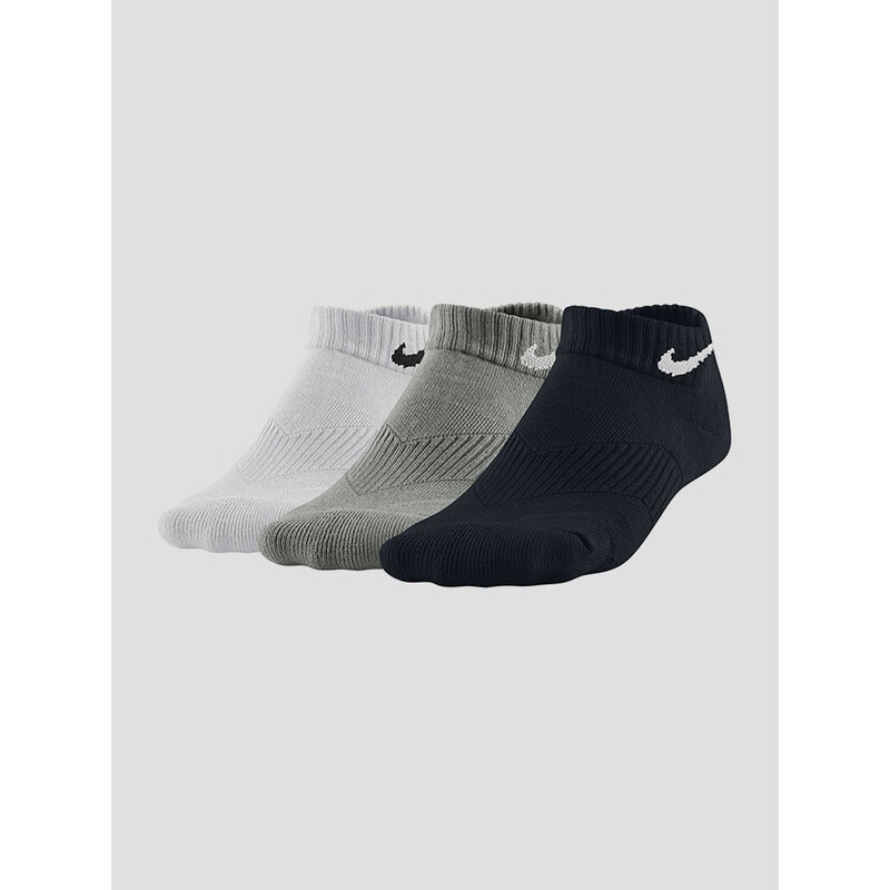 Ponožky Nike YTH CTN CUSH LOW CUT W/ MOI 3 Pack