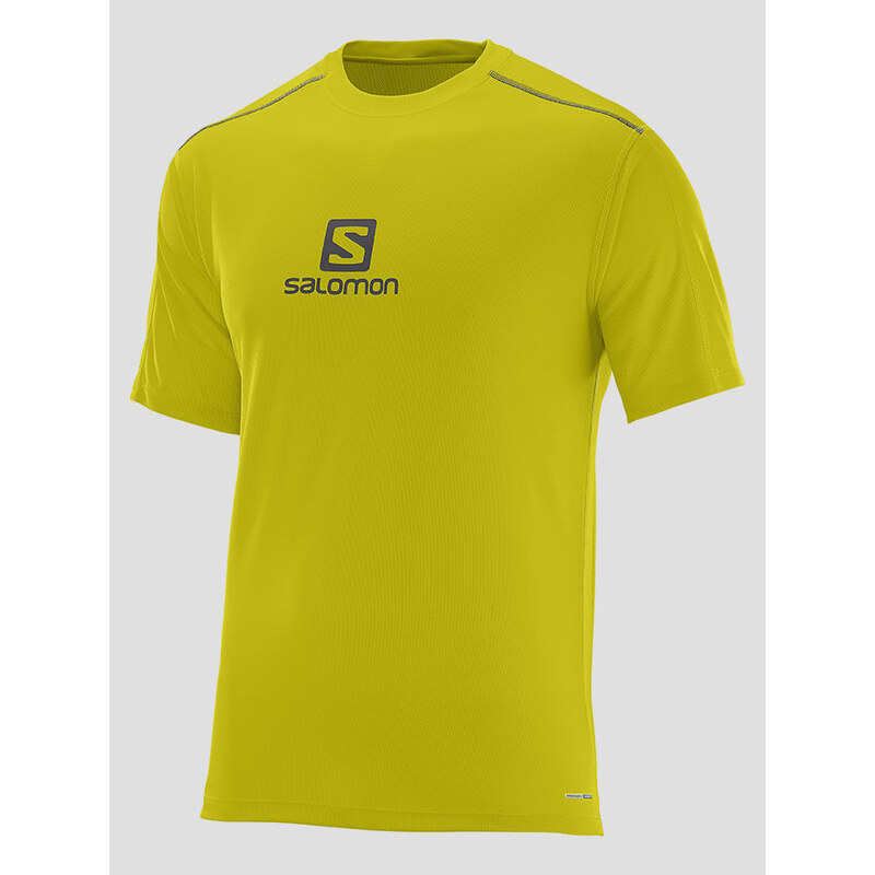 Tričko Salomon STROLL LOGO SS TEE M ALPHA YELLOW