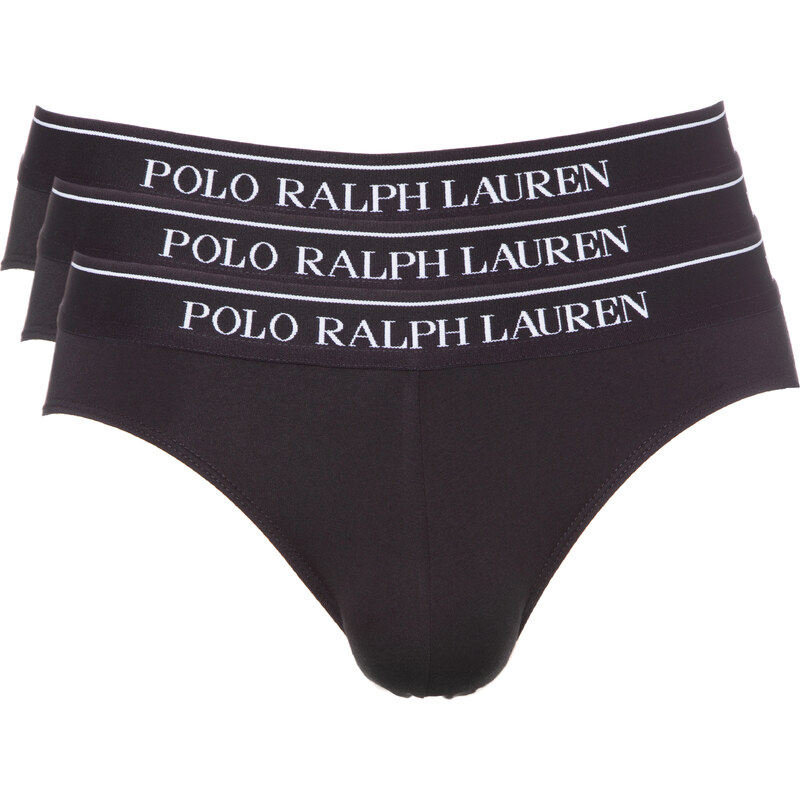 Polo Ralph Lauren Slipy 3 ks Černá