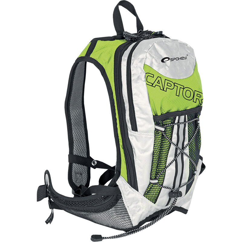 Spokey CAPTOR - Cyklistický a běžecký batoh zelený 2l, voděodolný