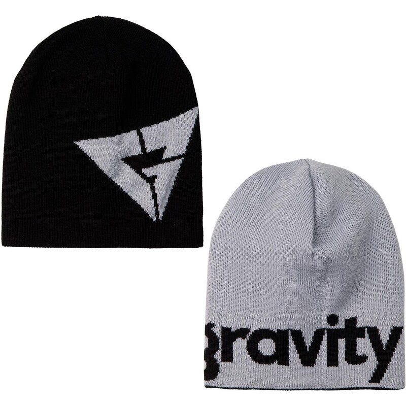 Gravity Logo Reversible black/grey