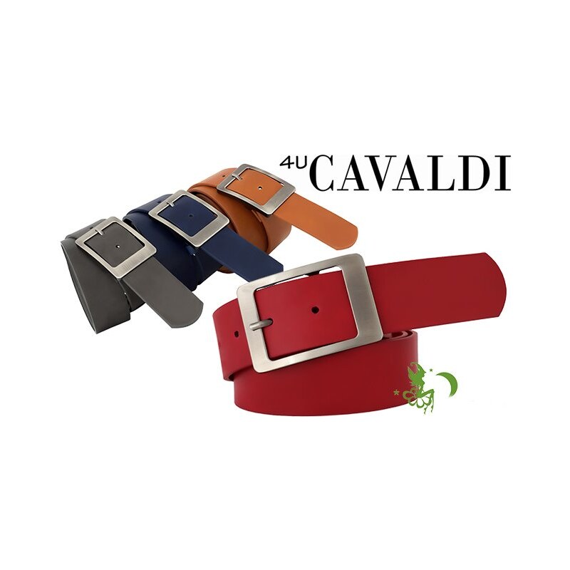 Dámský pásek 4U Cavaldi (série PD-4) odstíny barev: červená