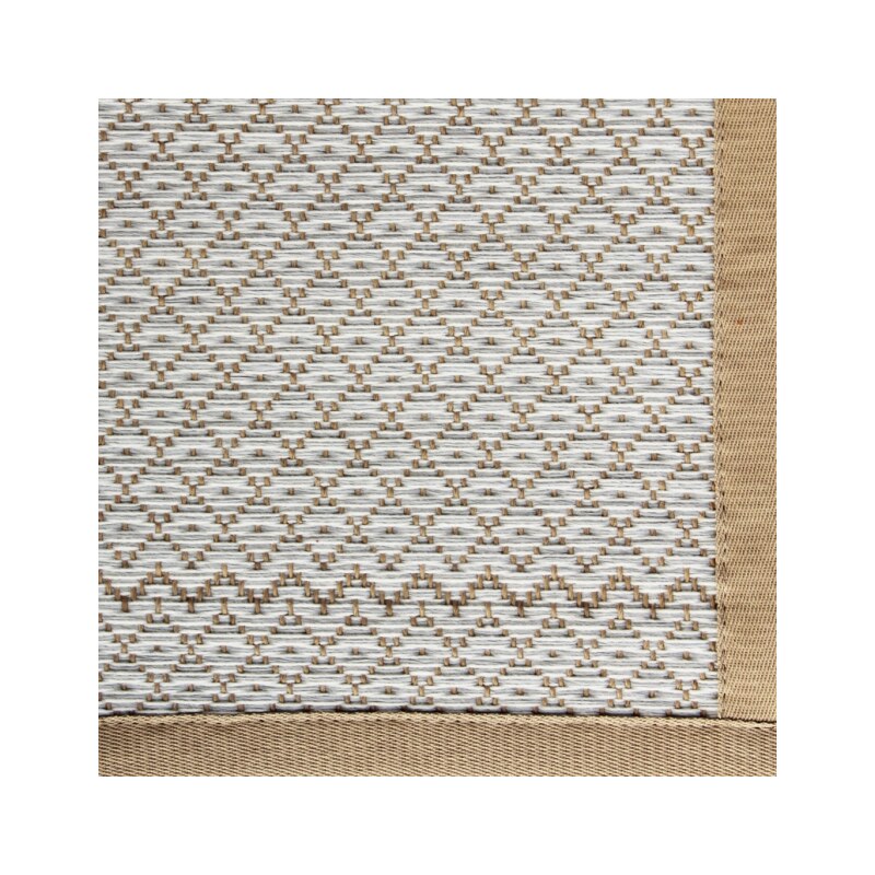 Koberec Dacapo, bílo-šedý, Rozměry 80x200 cm VM-Carpet