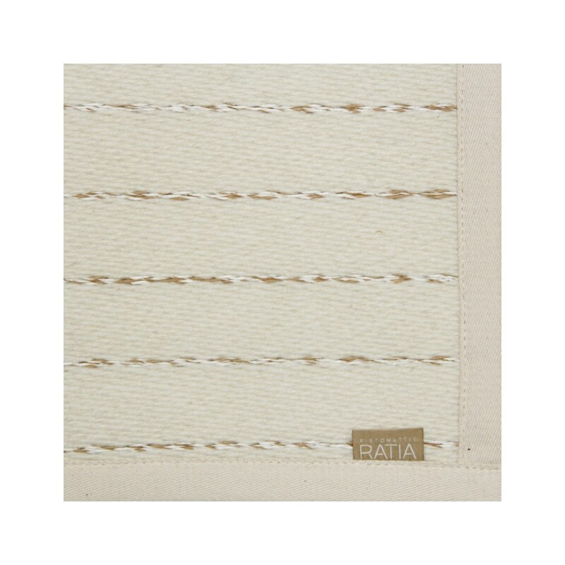 Koberec Rytmi, bílý, Rozměry 80x200 cm VM-Carpet