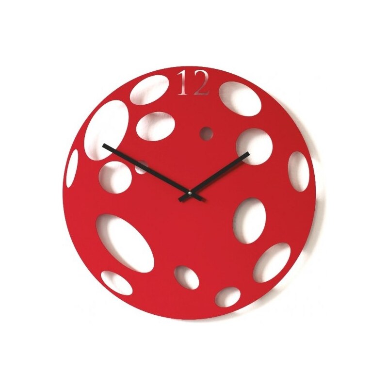 Diamantini&Domeniconi Designové hodiny Diamantini a Domeniconi Red Moon 50cm