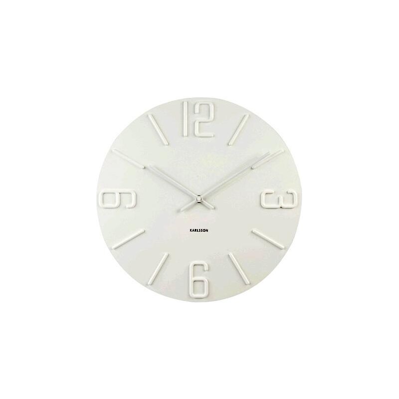 Designové nástěnné hodiny KA5462WH Karlsson 40cm