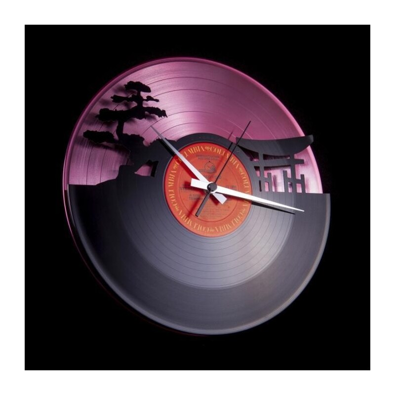 Designové nástěnné hodiny Discoclock 043PB Sunset 30cm