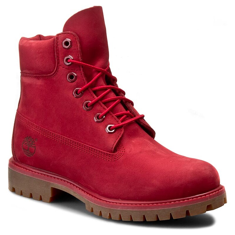 Turistická obuv TIMBERLAND - 6 in Premium Boot A1149 Red