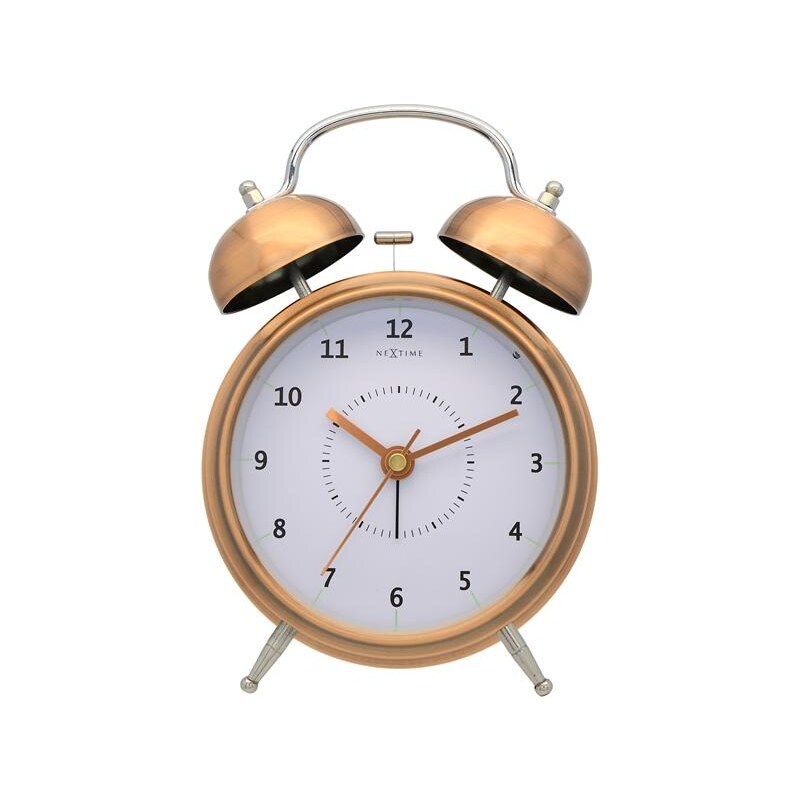 Designový budík 5112co Nextime Wake Up 21cm