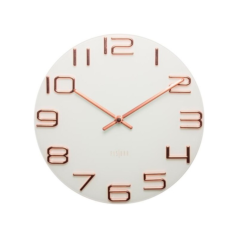 Designové nástěnné hodiny CL0066 Fisura 30cm