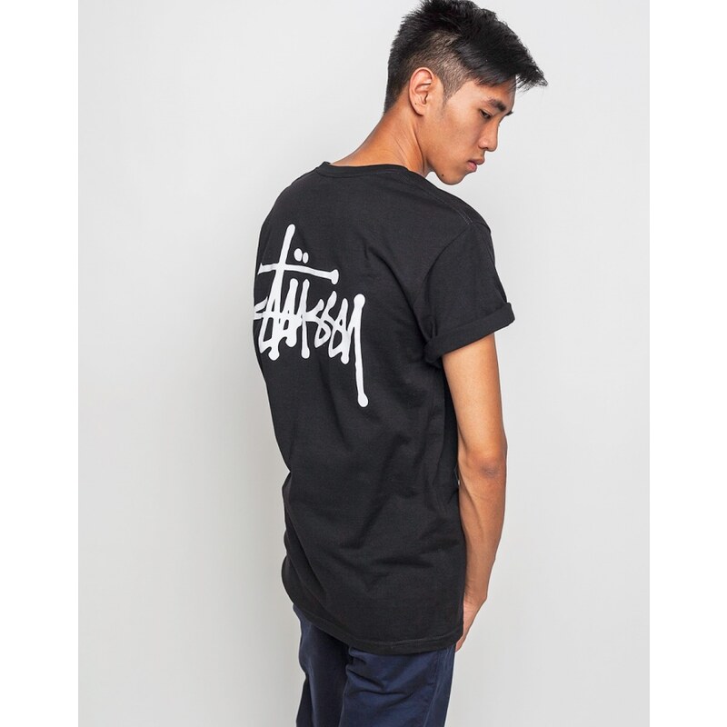 Triko Stussy Basic Black