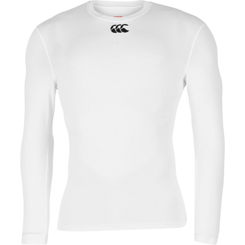 Canterbury Baselayer Rugby Top Junior Boys, white