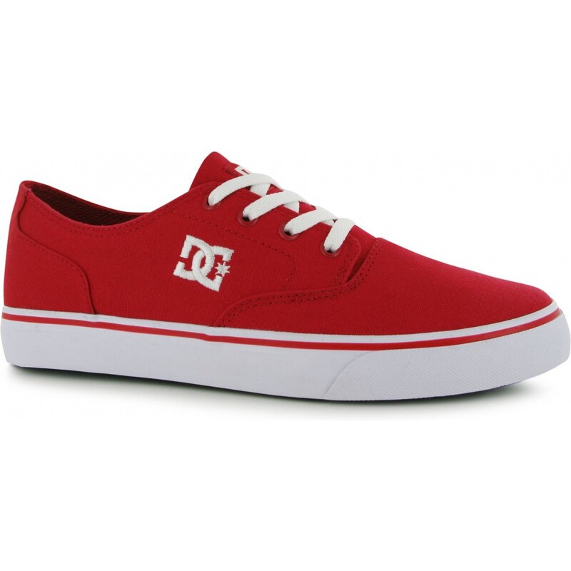 DC Shoes Flash2 Skate Shoes, red