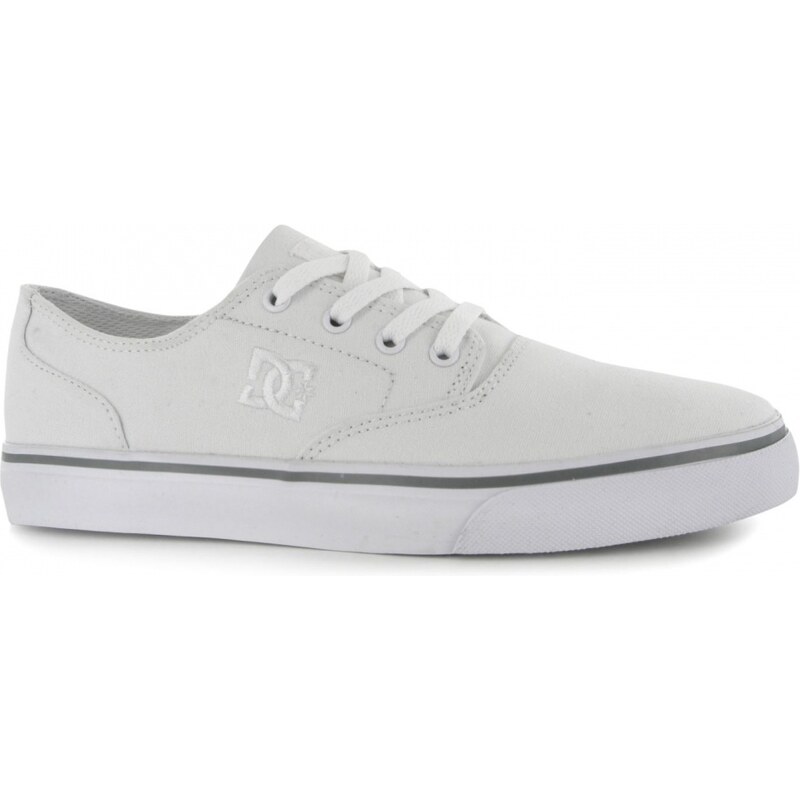DC Shoes Flash2 Skate Shoes, white