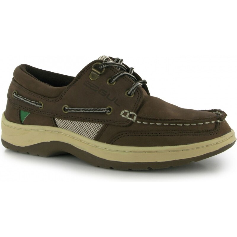 Gul Falmouth Mens Boat Shoes, brown