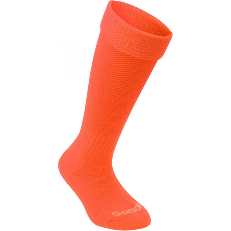 Sondico Football Socks, fluo orange