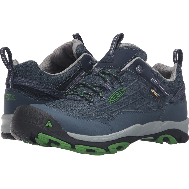 Outdoorová obuv pánská KEEN SALTZMAN WP M dress blues/online lime