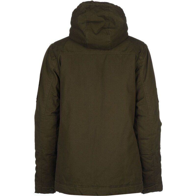 SoulCal 4 Pocket Twill Coat pánské Khaki