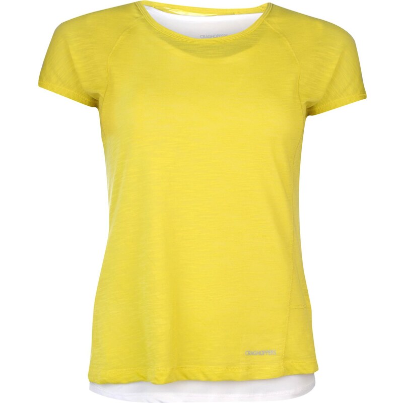 Craghoppers Pro Lite 3in1 T Shirt Ladies, yellow/white