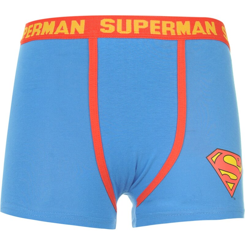 DC Comics Superman Single Boxer Shorts Junior, blue