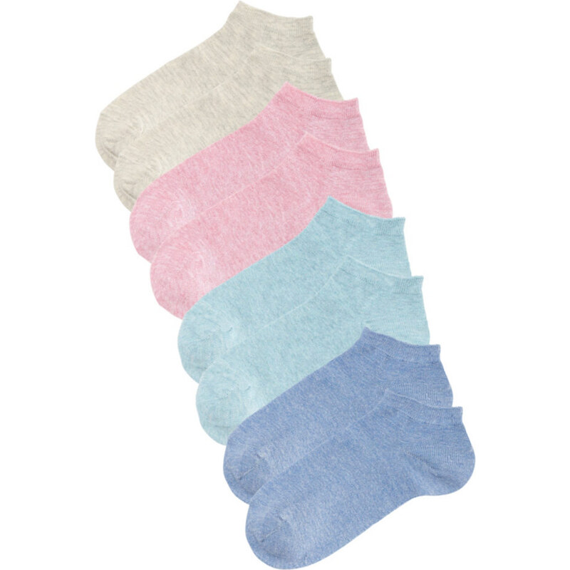 GO IN Nízké ponožky Go in (8 párů) barevný asort