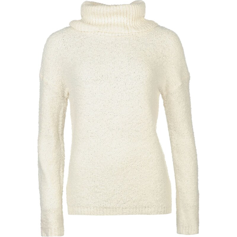 Mystify Luxe Knitted Polo Neck Jumper dámské Cream