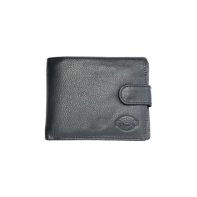 Černá pánská kožená peněženka Gazello