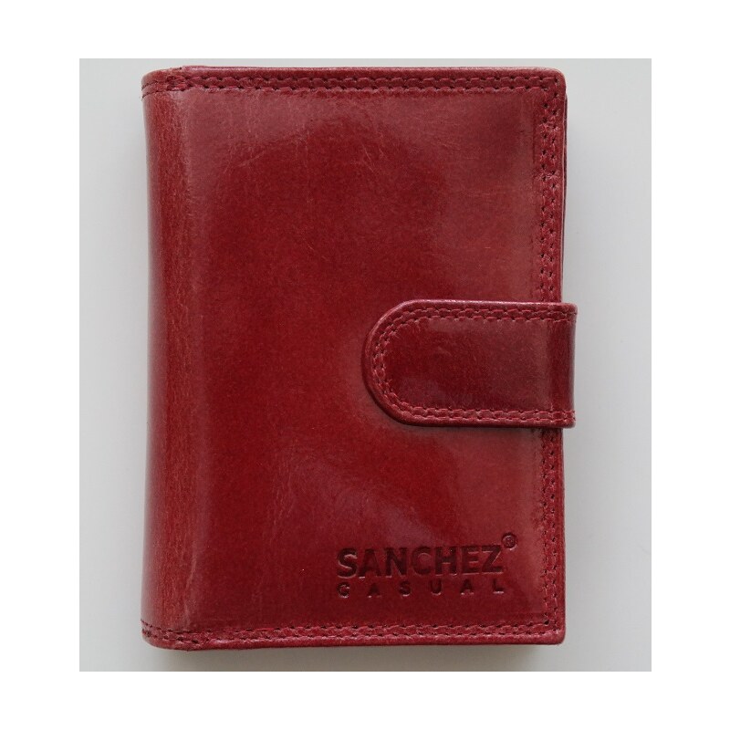 SANCHEZ CASUAL Peněženka SANCHEZ červená (bordó)