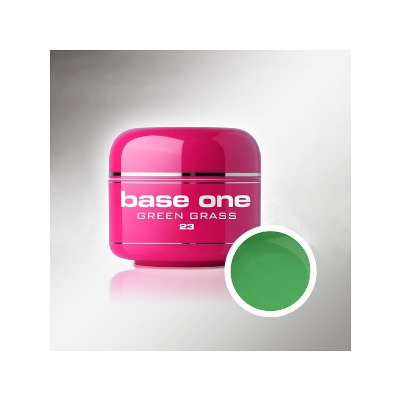 Allepaznokcie Base One barevný UV gel 5g Gree Grass