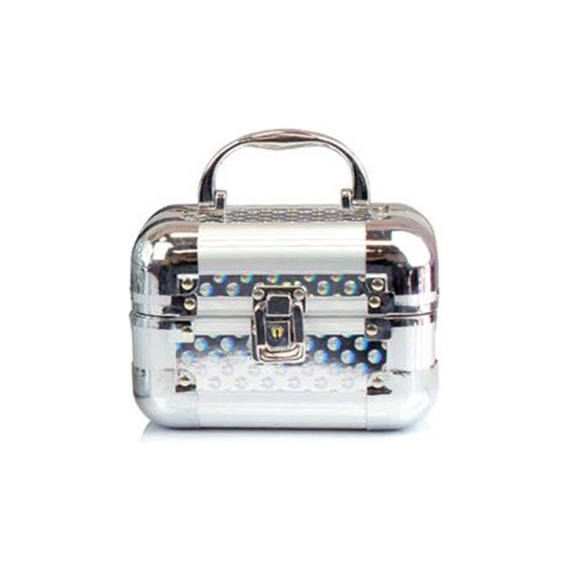 BMD kosmetický kufr stříbrný XS