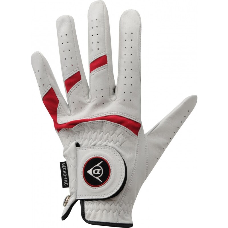 Dunlop DP1 Leather Golf Glove Left Hand, white
