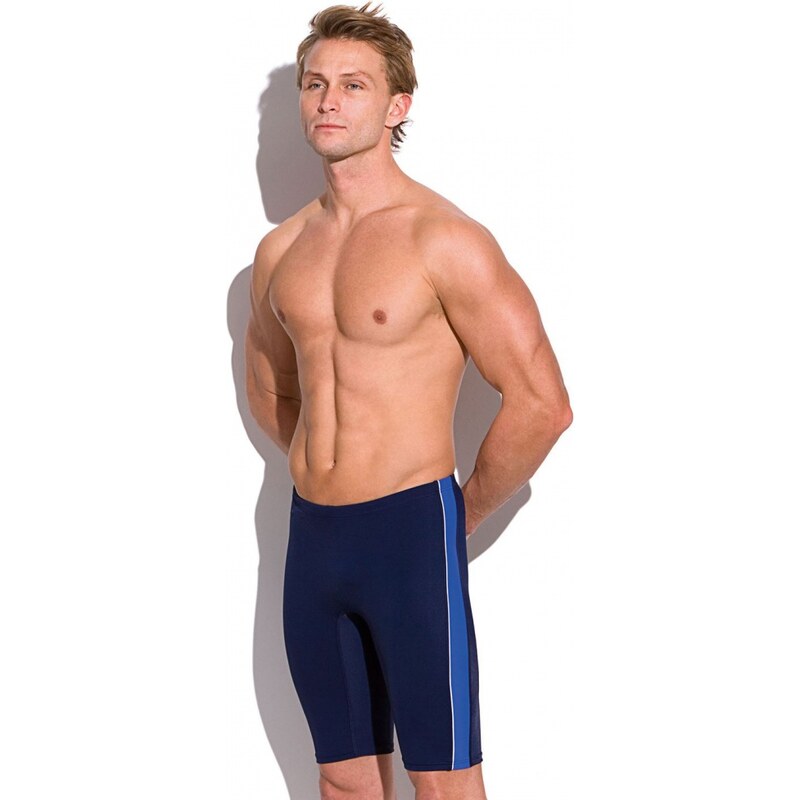 Kiefer Tm Panel Jammer Swim Shorts Mens, navy/cobalt