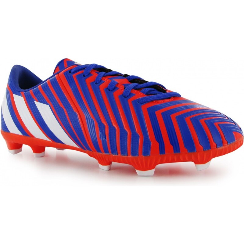 Adidas Predator Absolado FG Junior Football Boots, solar red/white