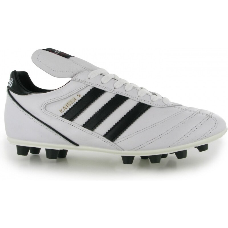 Adidas Kaiser Liga FG Mens Football Boots, white/black