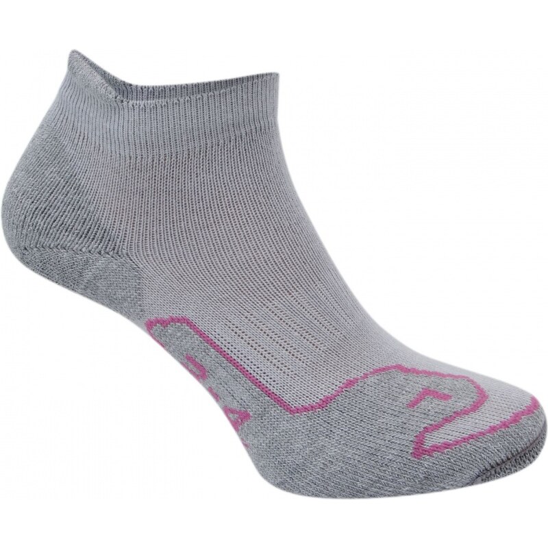Brasher Naturale Trail Ankle Socks Ladies, grey/pink