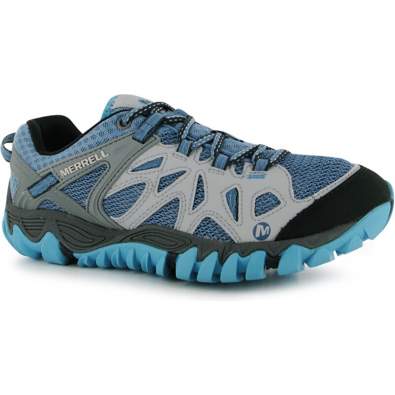 Merrell All Out Blaze Aero Sport Ladies Walking Shoes, blue heaven