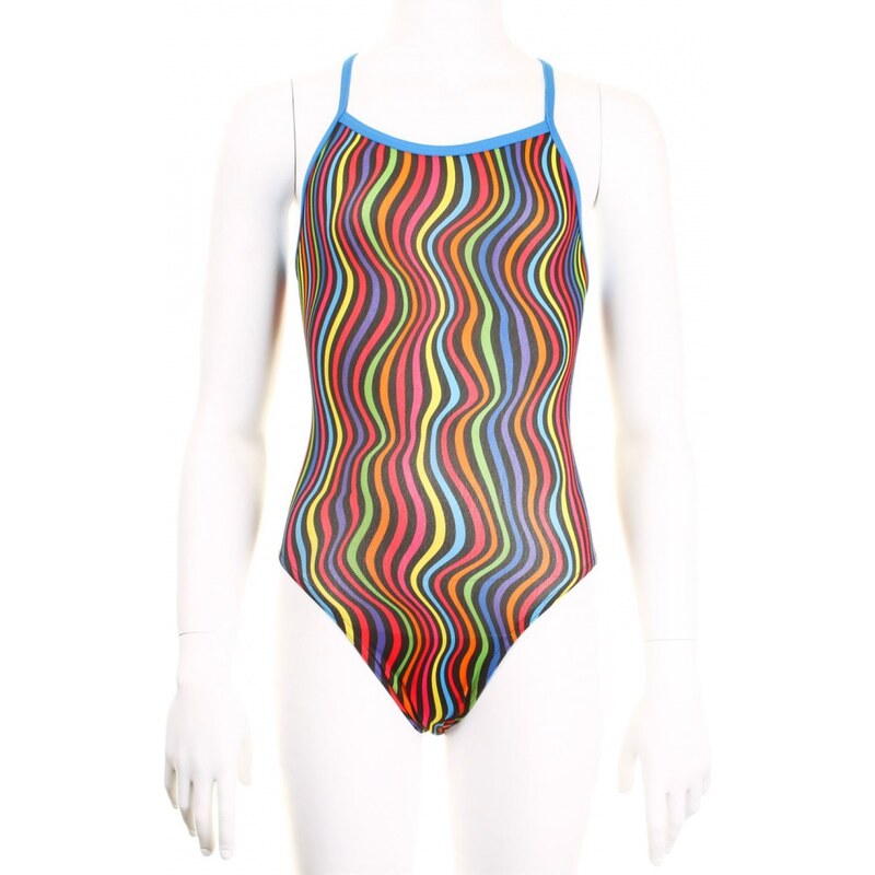 Maru Pace Swimming Suit Junior Girls, black/multi